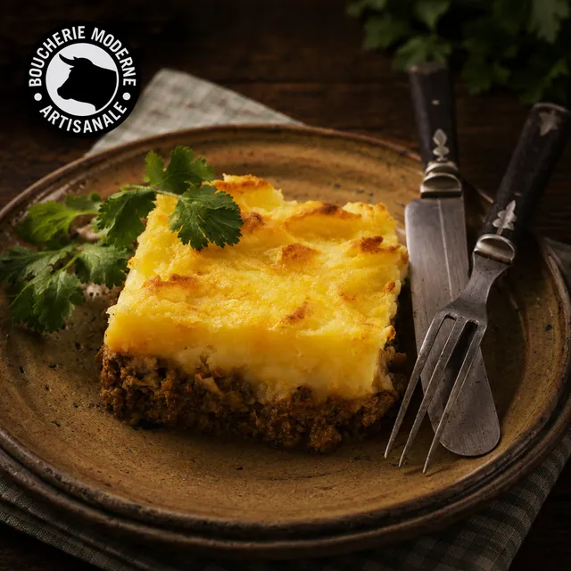Boucherie Moderne Épicerie Hachis parmentier plat cuisiné 800g bœuf