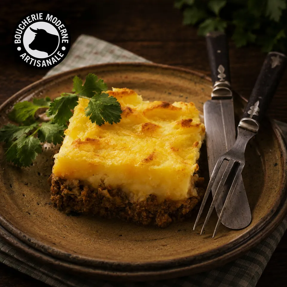 Boucherie Moderne Épicerie Hachis parmentier plat cuisiné 800g bœuf