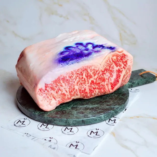 Maison Lascours Bœuf d'Exception Pain de Bœuf de Kobé bœuf 800g persillé