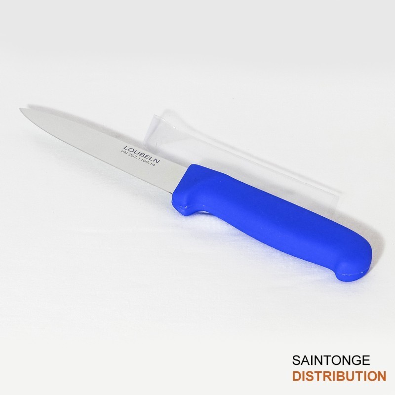 Saintonge Matériel Couteau à désosser Loubeln 14cm bleu