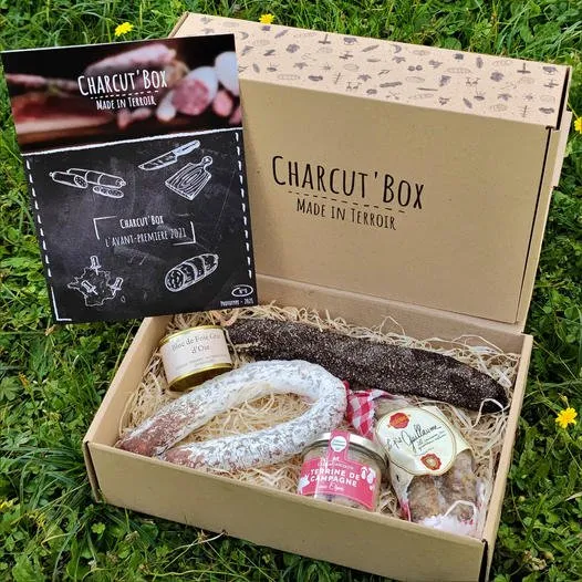 Charcut'Box Abonnement Mensuelle box charcuterie artisanale 1 mois