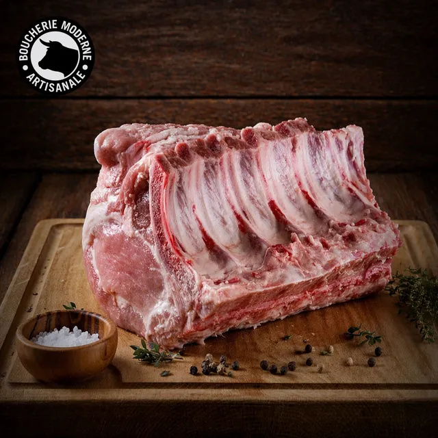 Boucherie Moderne Carré de porc viande rôti 1kg tendre