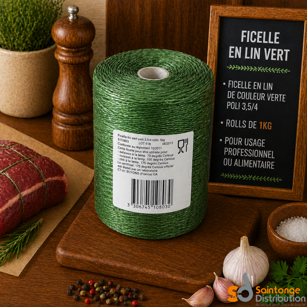 Saintonge Consommables Ficelle Lin ficelle grise rôtis