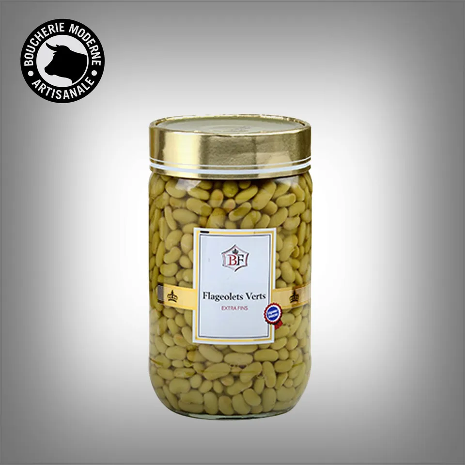 Boucherie Moderne Épicerie Flageolets Grand 660g Prêts Cuits