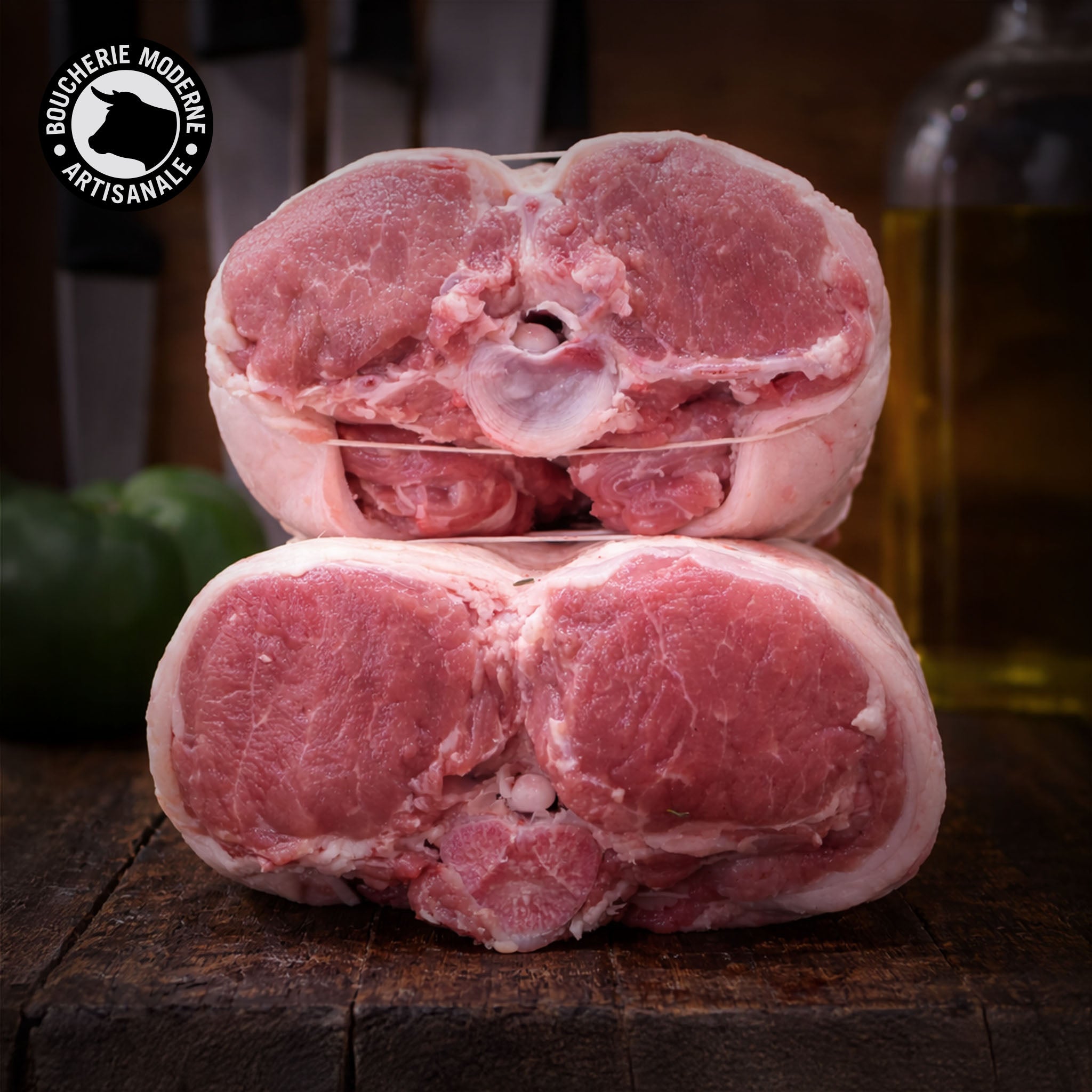 Boucherie Moderne Agneau Côte Filet Viande 140g Rosée