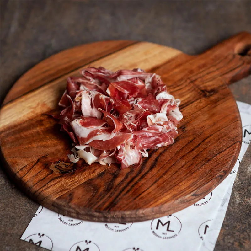 Maison Lascours Porc Noir de Bigorre Chiffonnade Jambon 80g 20 mois