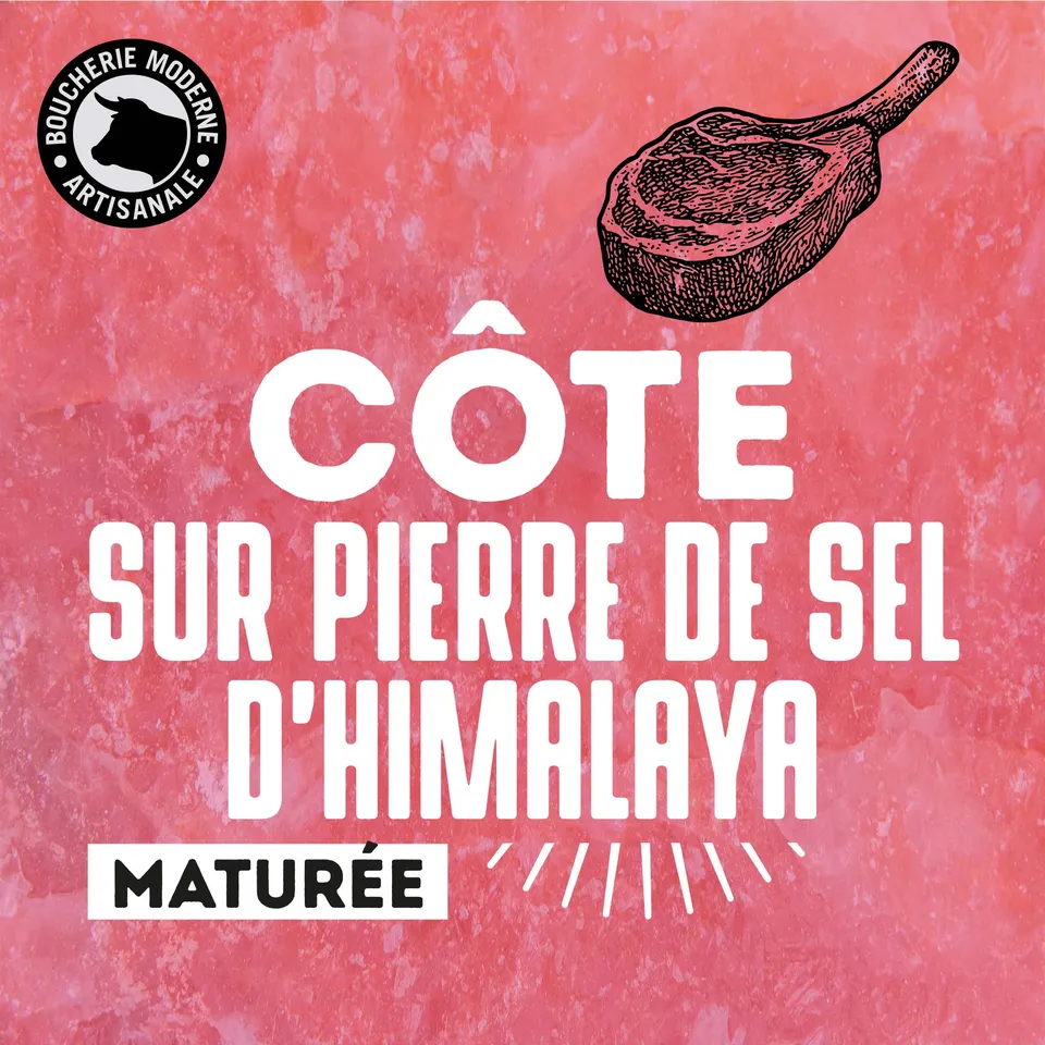Boucherie Moderne Bœuf Côte Maturée Himalaya 1,25kg