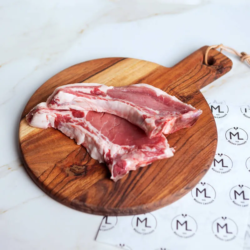Maison Lascours Porc Noir de Bigorre Côte Filet 2 x 200g