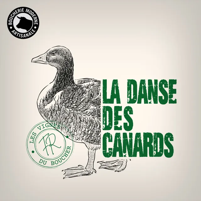 Boucherie Moderne La Danse des canards vin blanc 75cl Chardonnay