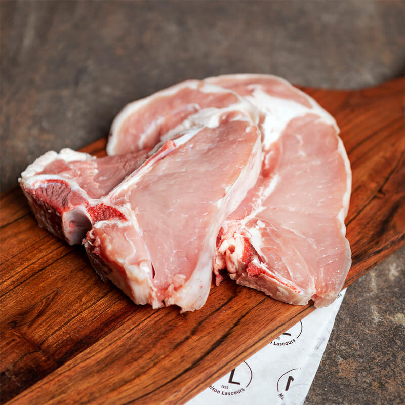 Maison Lascours Côte de Veau Filet T-bone viande 2x300g