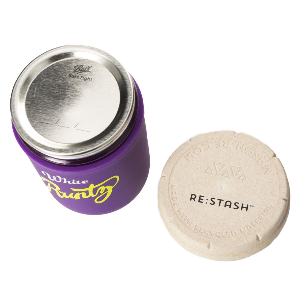 RE:STASH Runtz pot conservation verre 8oz violet