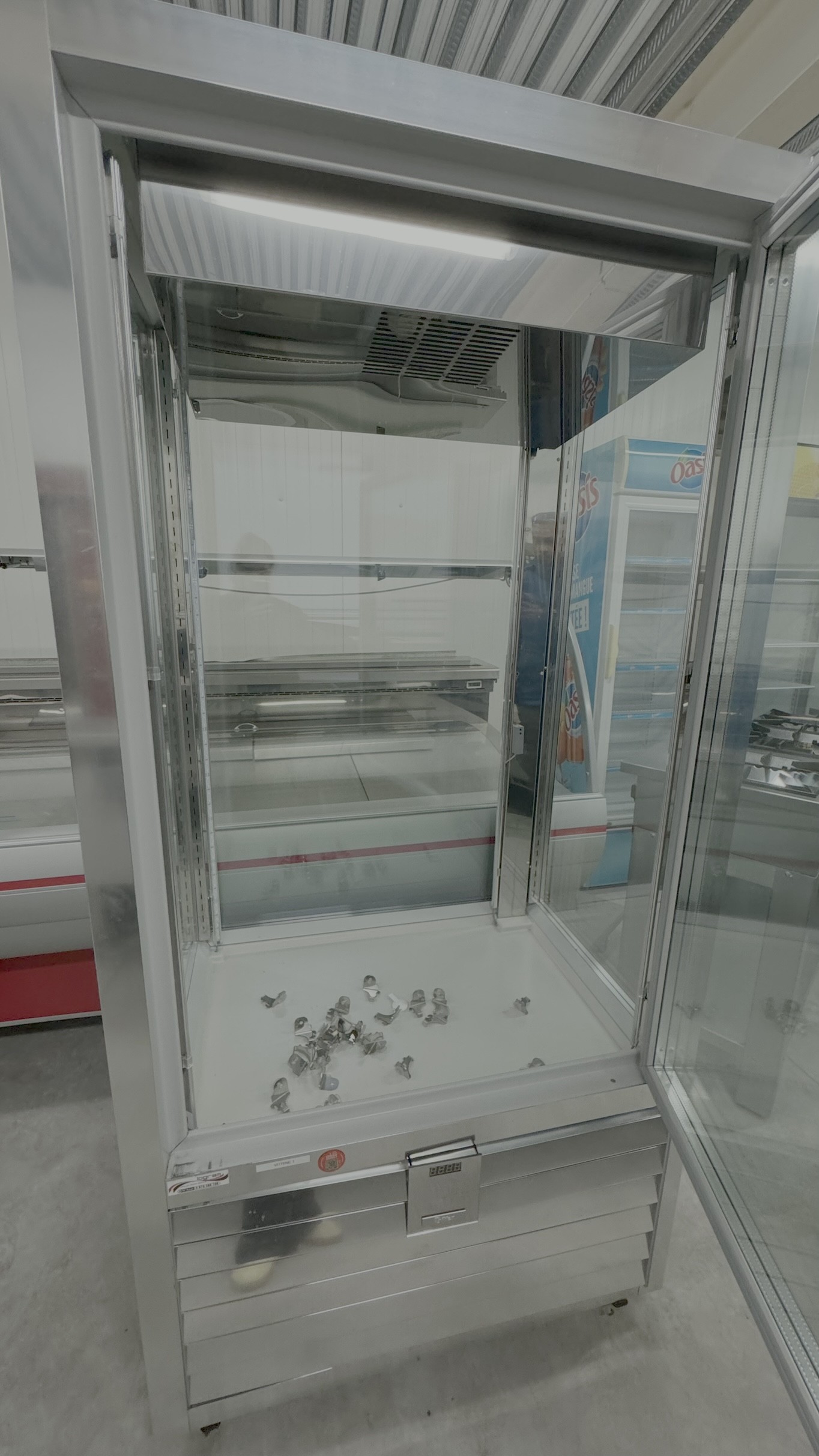 Frigo 4 vitres pro reconditionné 900x620x1860 mm