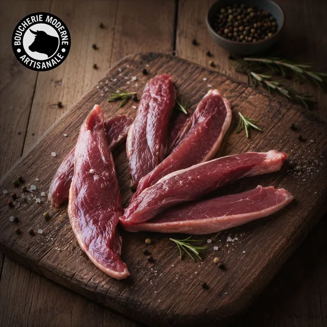Boucherie Moderne VOLAILLE Magret de canard aiguillettes 300g