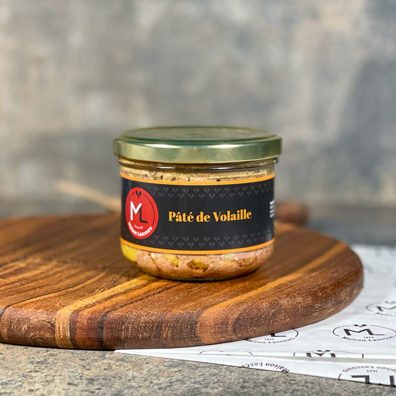 Maison Lascours Pâté de Volaille terrine 1 x 180g léger