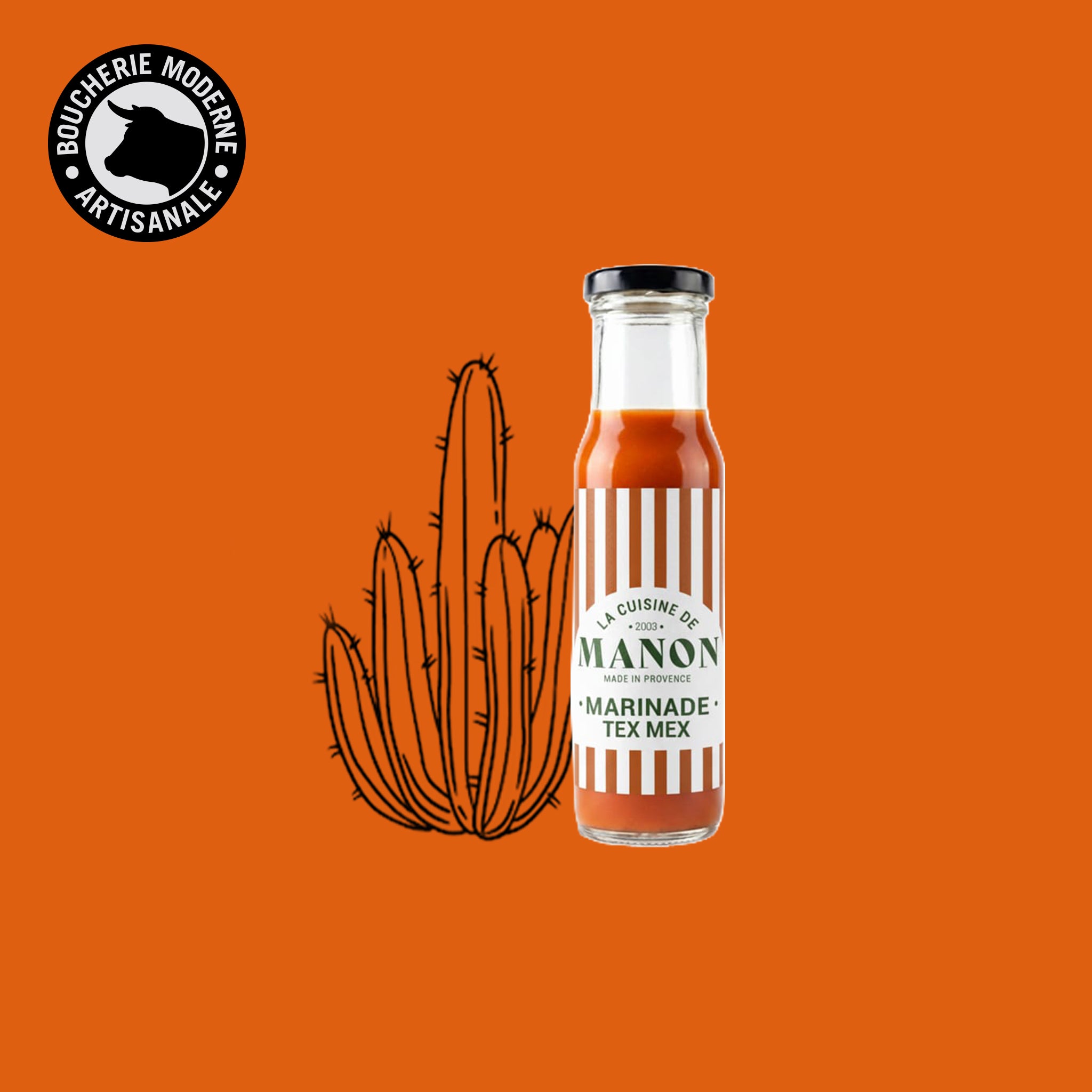 La Cuisine de Manon Marinade Tex Mex sauce 250ml épicée