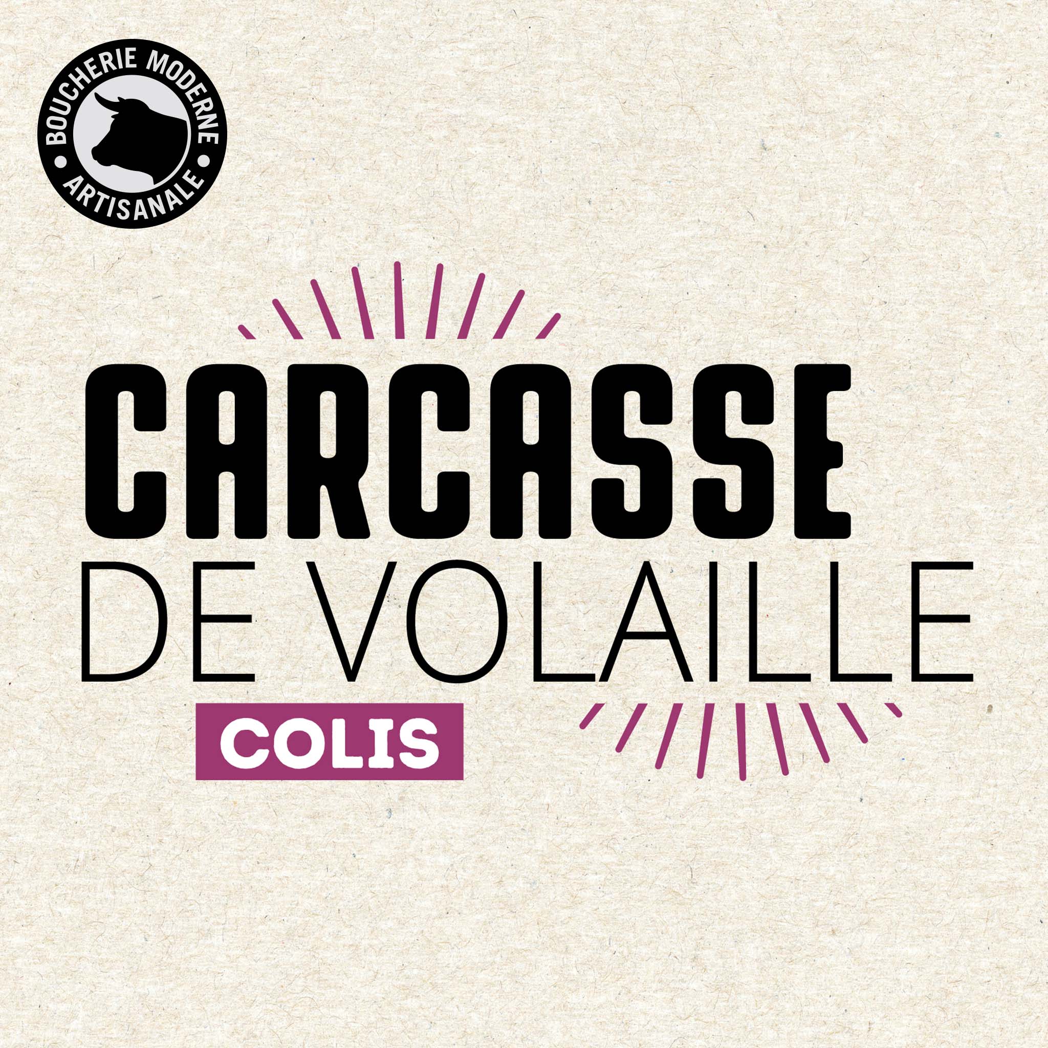 Boucherie Moderne Traiteur Carcasse de volaille viande 10kg bouillon