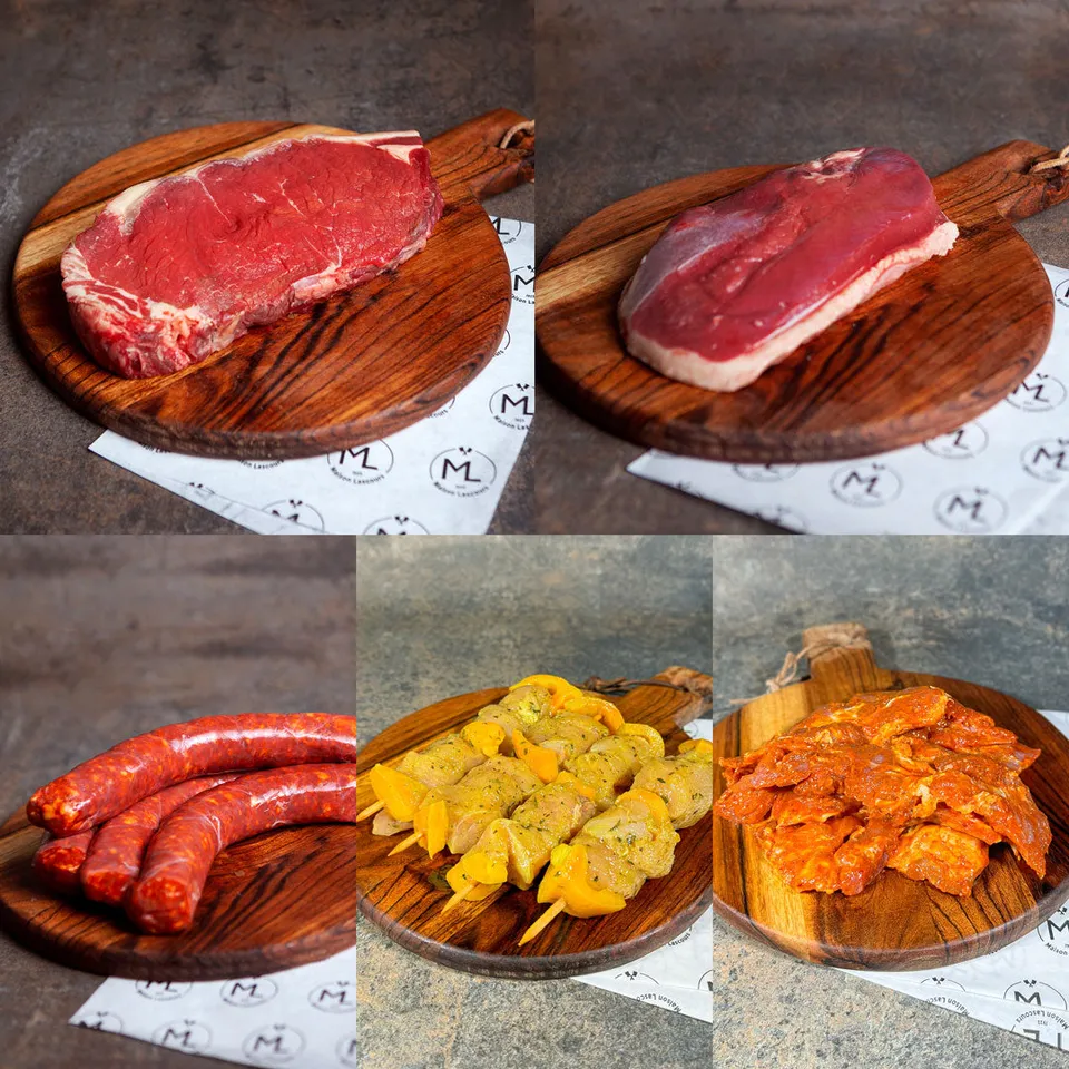 Maison Lascours Colis Été Grill Deluxe barbecue assortiment
