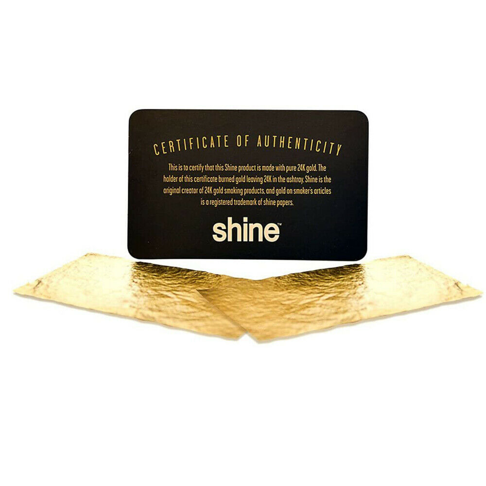 Shine 24K Gold King Size feuilles à rouler or 6