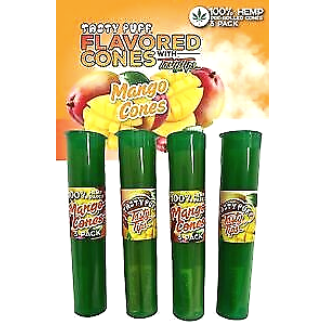 TASTYPUFF cônes pré-roulés aromatisés x3