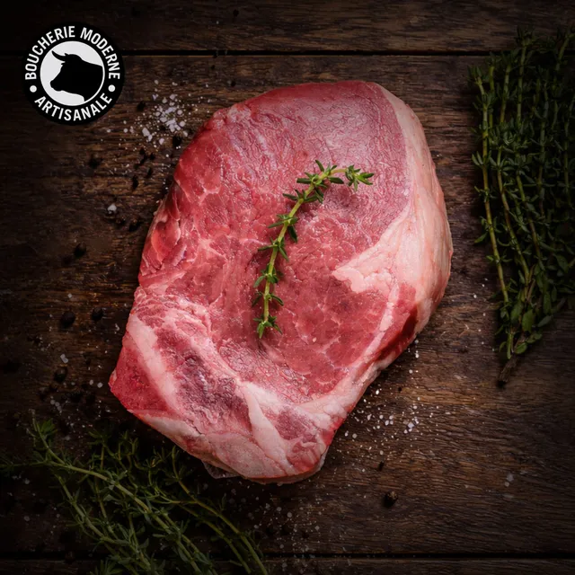Boucherie Moderne Bœuf L-Bone Hereford viande 600g maturée