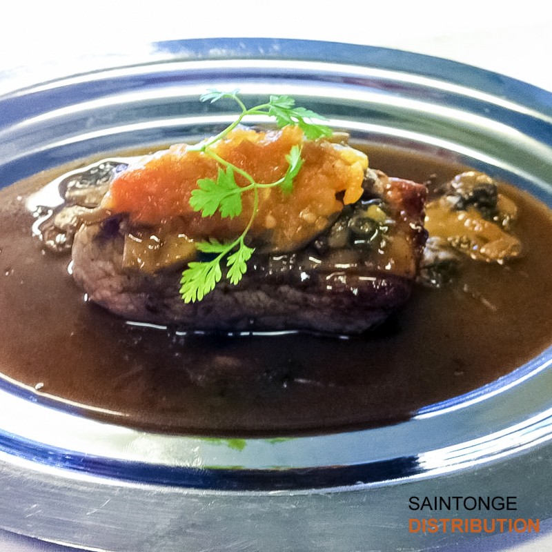 Saintonge Distribution jus de veau lié pot 900 g poudre