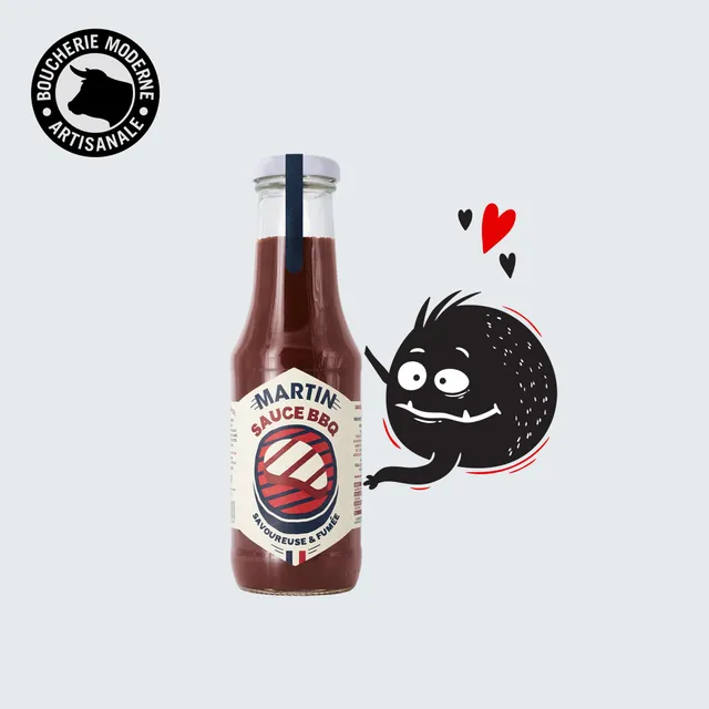 Boucherie Moderne ÉPICERIE Sauce Martin Barbecue 350g