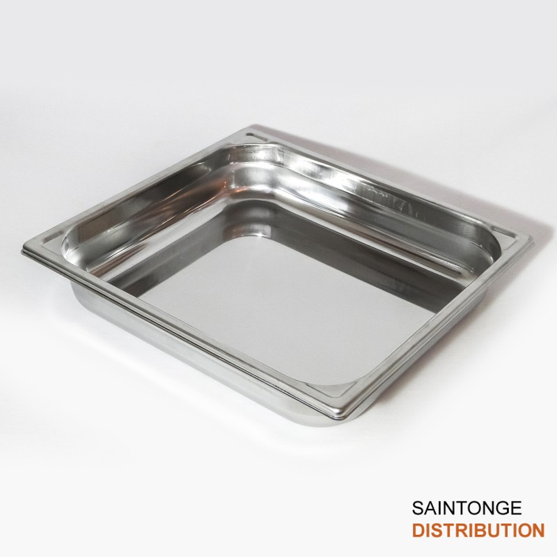 Bac Gastro GN2/3 inox 354x325x65mm 6L