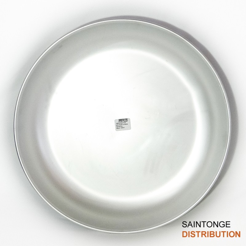 Saintonge Matériel Plat à Boudins Fruits de Mer Alu 50 cm 12 L