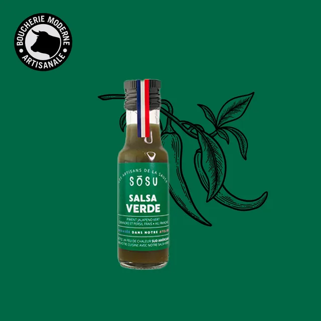 Boucherie Moderne Épicerie Sosù Salsa Verde sauce 100g herbes