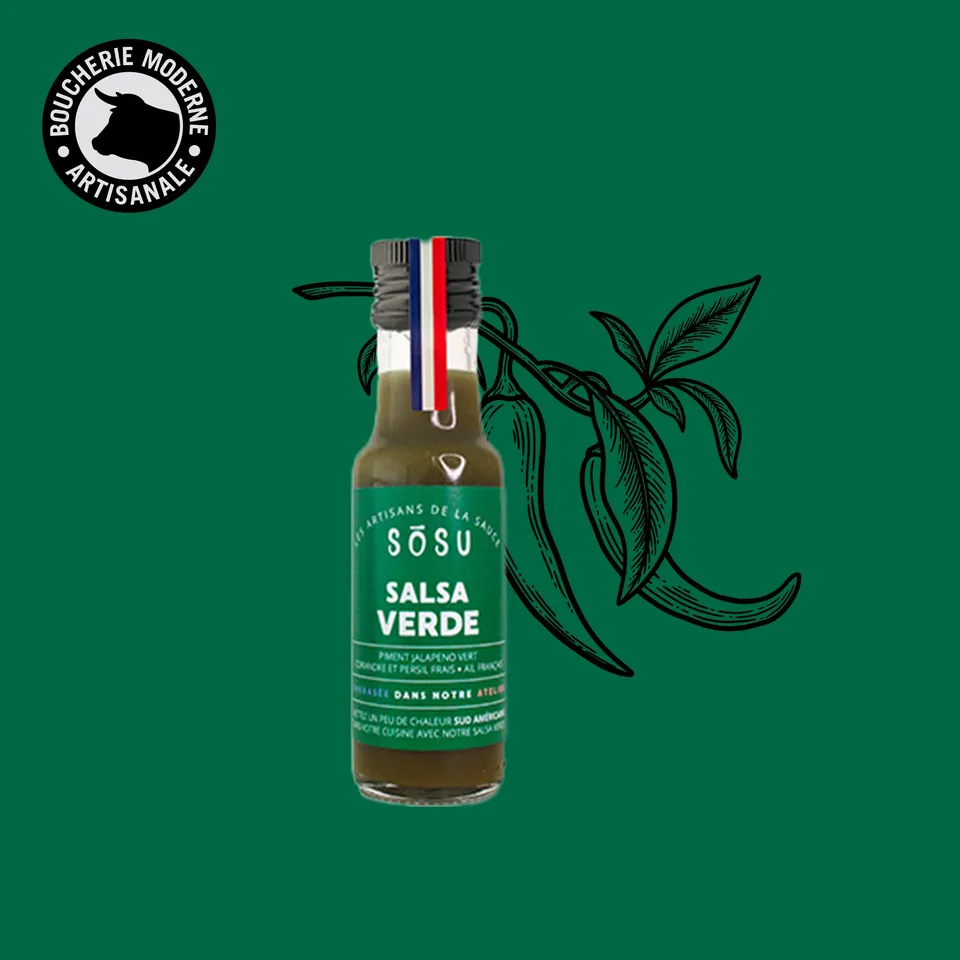 Boucherie Moderne Épicerie Sosù Salsa Verde sauce 100g herbes