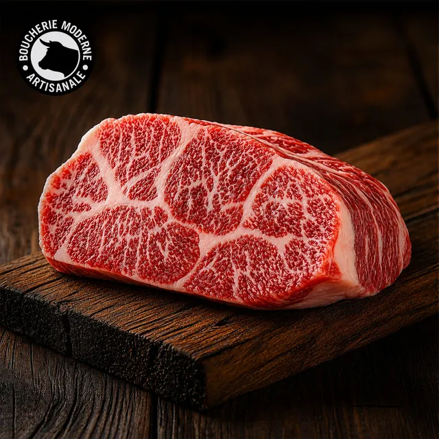 Boucherie Moderne Bœuf Demi Faux-filet Wagyu Kagoshima viande 1kg