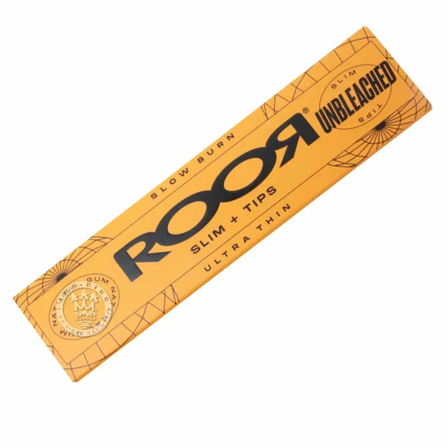ROOR Feuilles à Rouler King Size Ultra Fines Chanvre 32