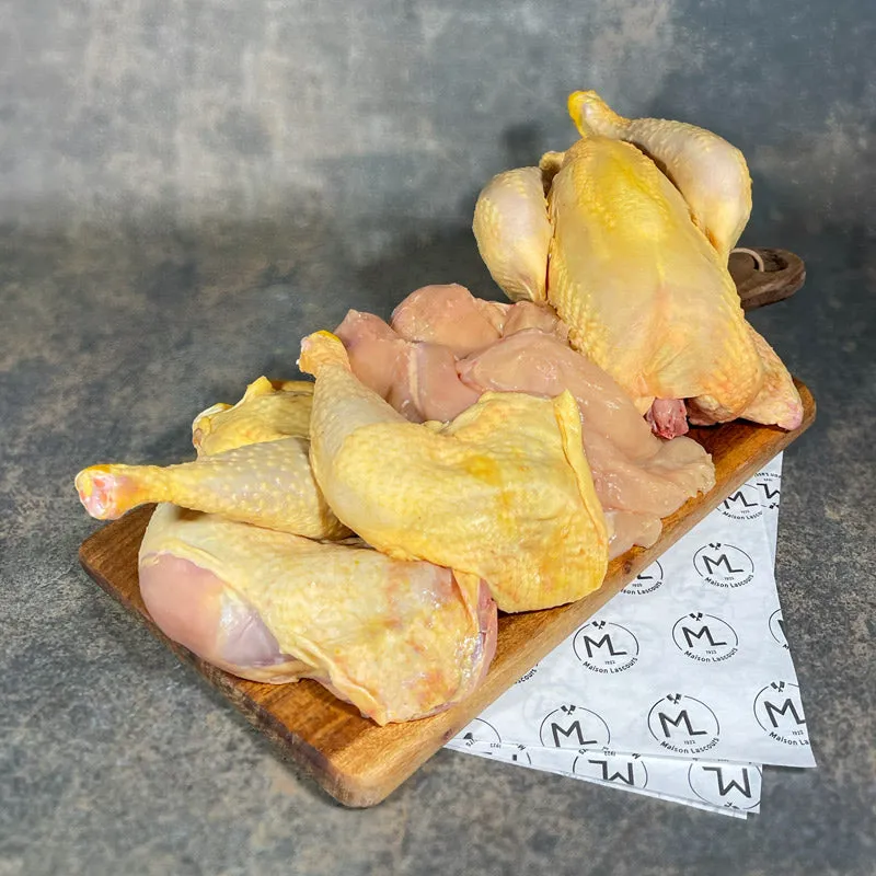 Maison Lascours Colis Poulet fermier coffret 3 morceaux