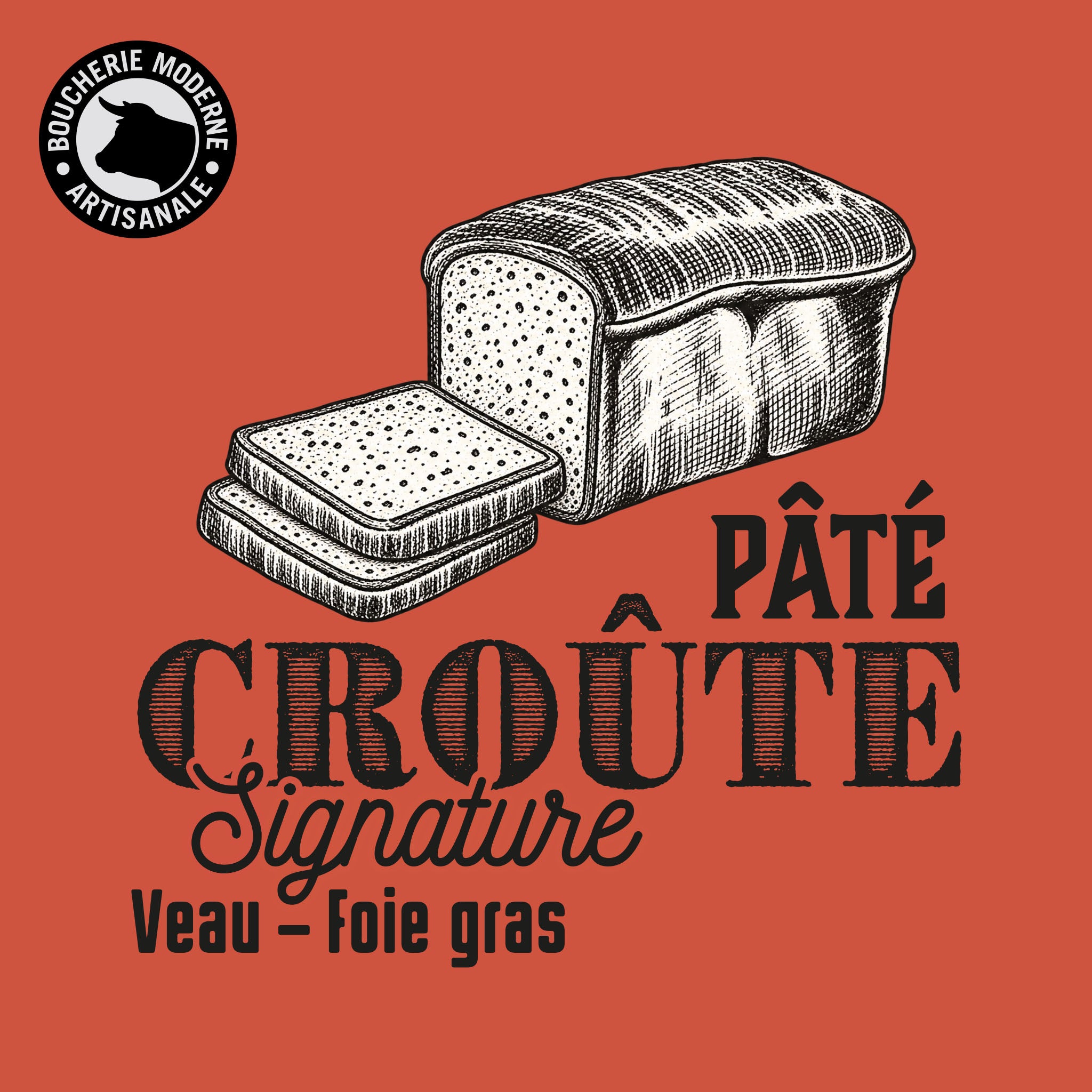 Boucherie Moderne ÉPICERIE Pâté en croûte Signature 200g