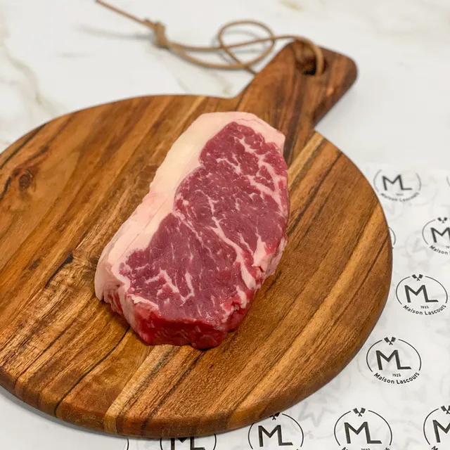 Maison Lascours Bœuf d'Exception Faux Filet Argentin viande 300g persillé