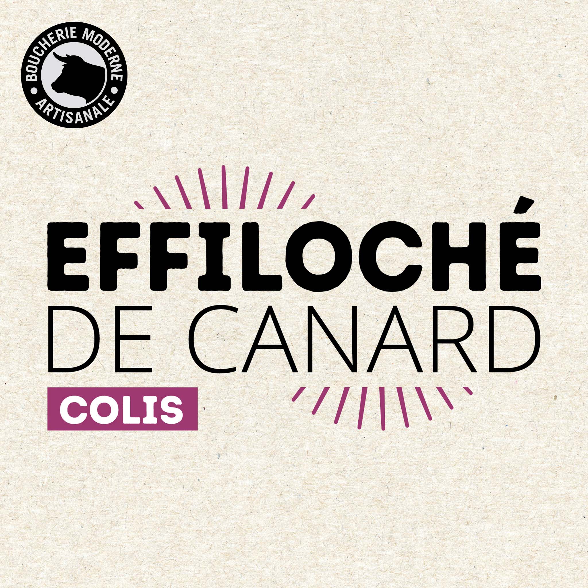 Boucherie Moderne TRAITEUR Effiloché de canard 2kg fondant