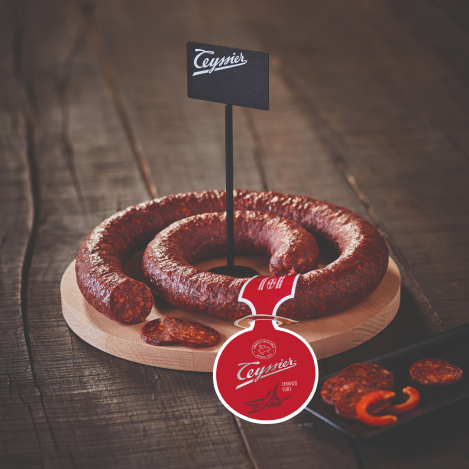 Teyssier Les chorizos Chorizo Brasse fort piment de Cayenne saucisson