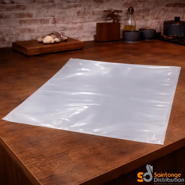 Saintonge Emballages Sac sous-vide 400x400 150 microns lisse