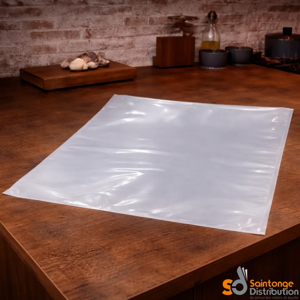 Saintonge Emballages Sac sous-vide 400x400 150 microns lisse