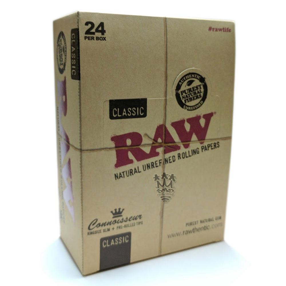 Smo King Rolling Papers carnet Classic Connoisseur slim + tips