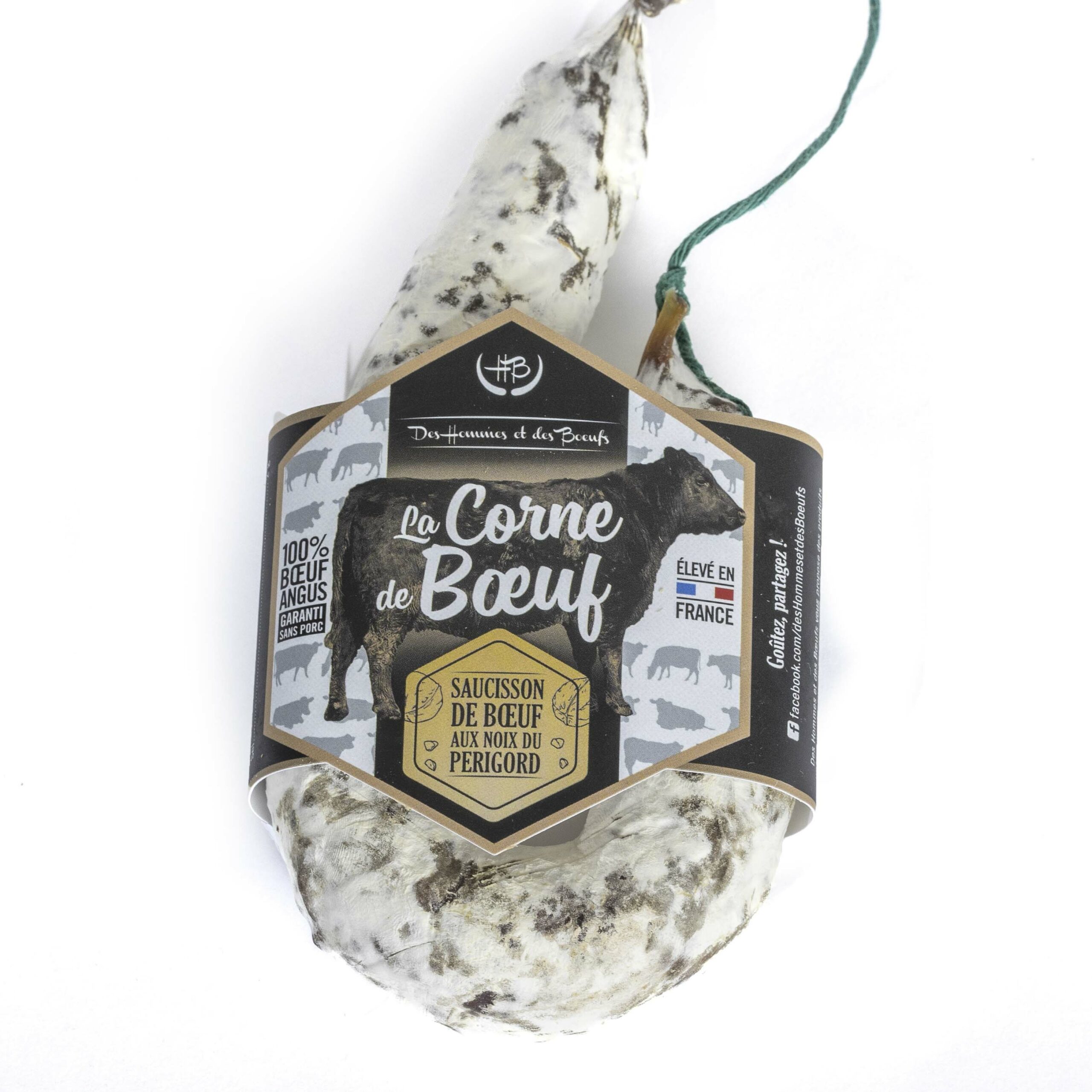 Des Hommes et des Bœufs Corne Bœuf Angus Noix Périgord 180 g