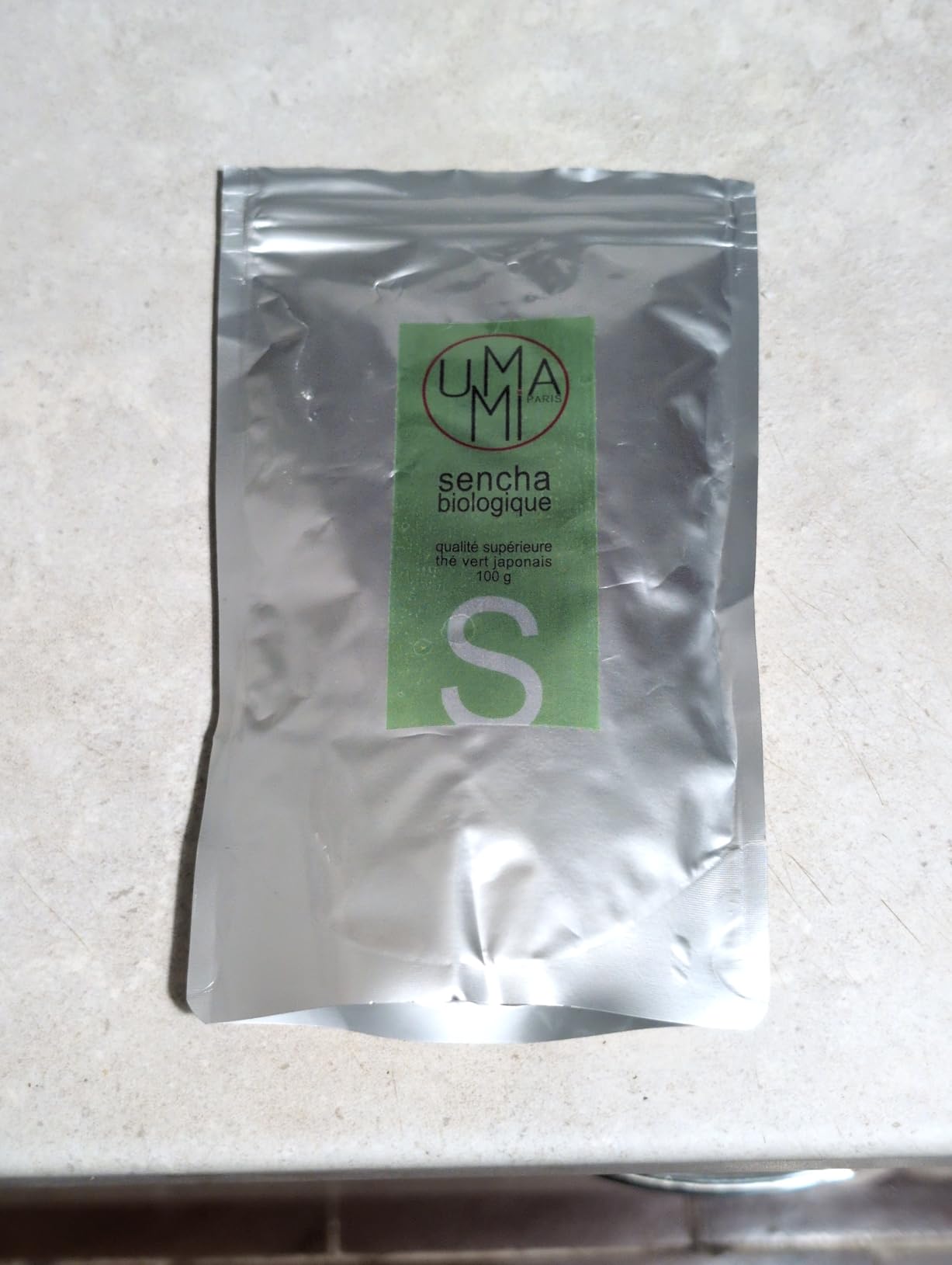 Umami Paris Sencha supérieur thé vert bio 100g vitamines