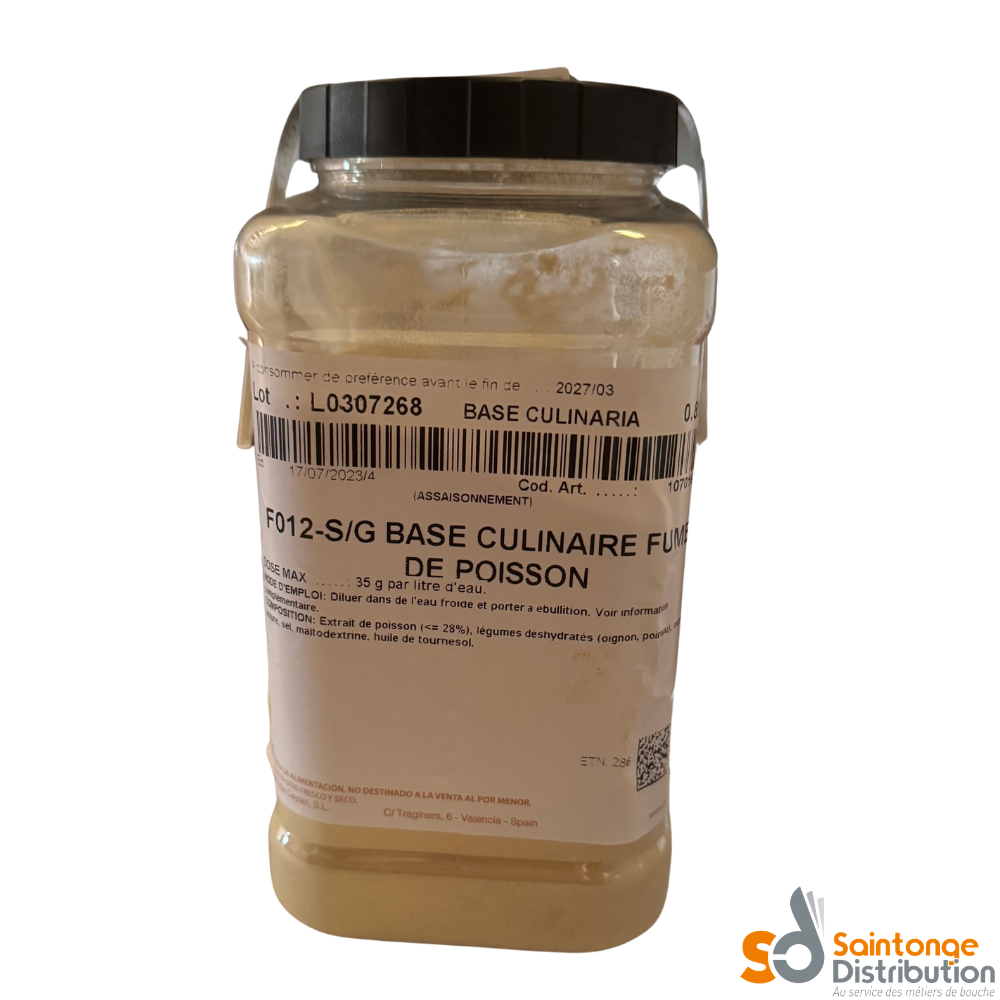Saintonge Assaisonnements fumet de poisson pot 800g poudre