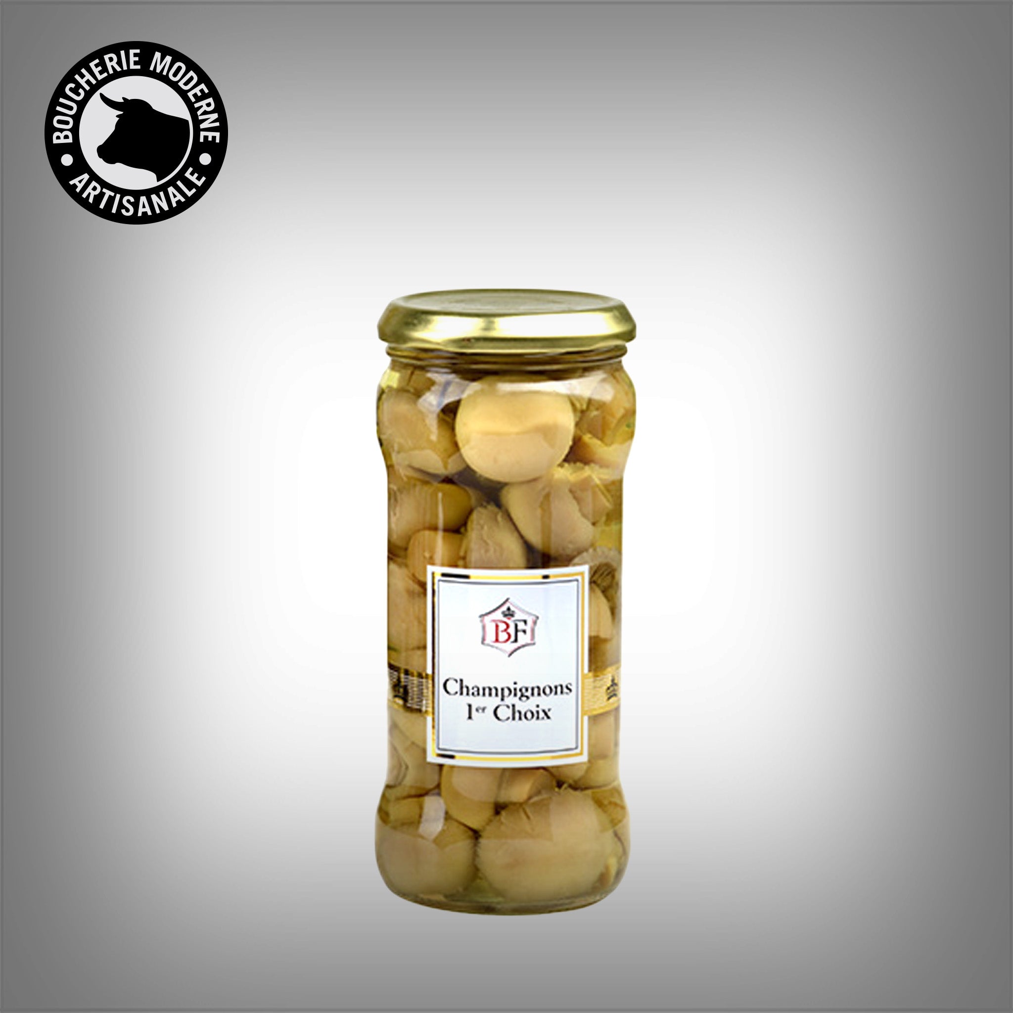 Boucherie Moderne ÉPICERIE Champignons de Paris 320g entiers