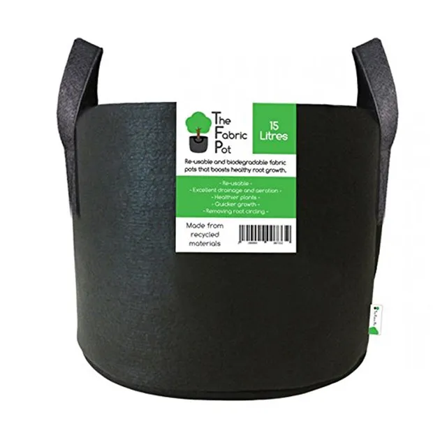 Root Pot Tissu Rond Sac Culture Aération Racines 1 Pièce