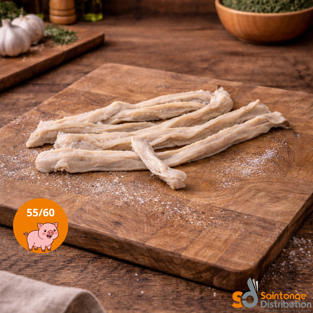 Saintonge Boyaux Bouts Suivants 55/60 Chevillés 32 cm Saucisson