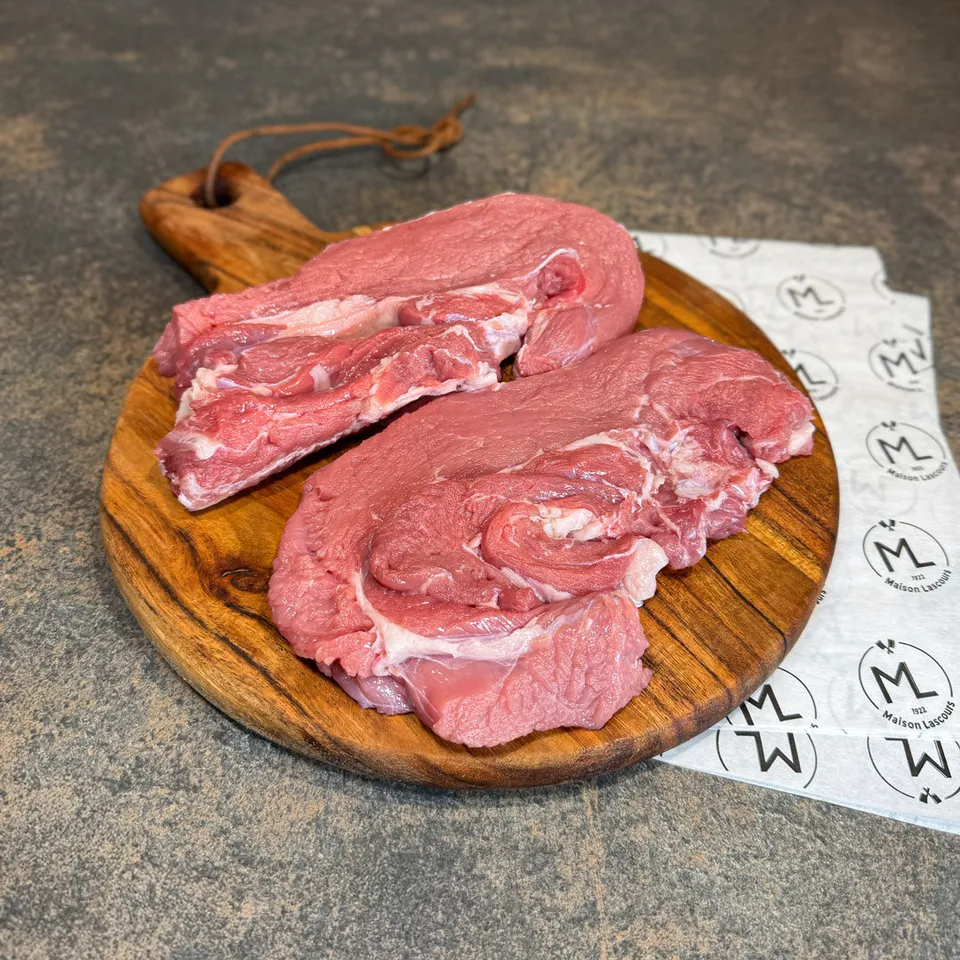 Maison Lascours Basse Côte de Veau viande de veau 2x250g moelleuse