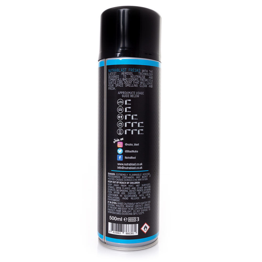 NutraBlast Fresko spray désodorisant linge frais 500 ml
