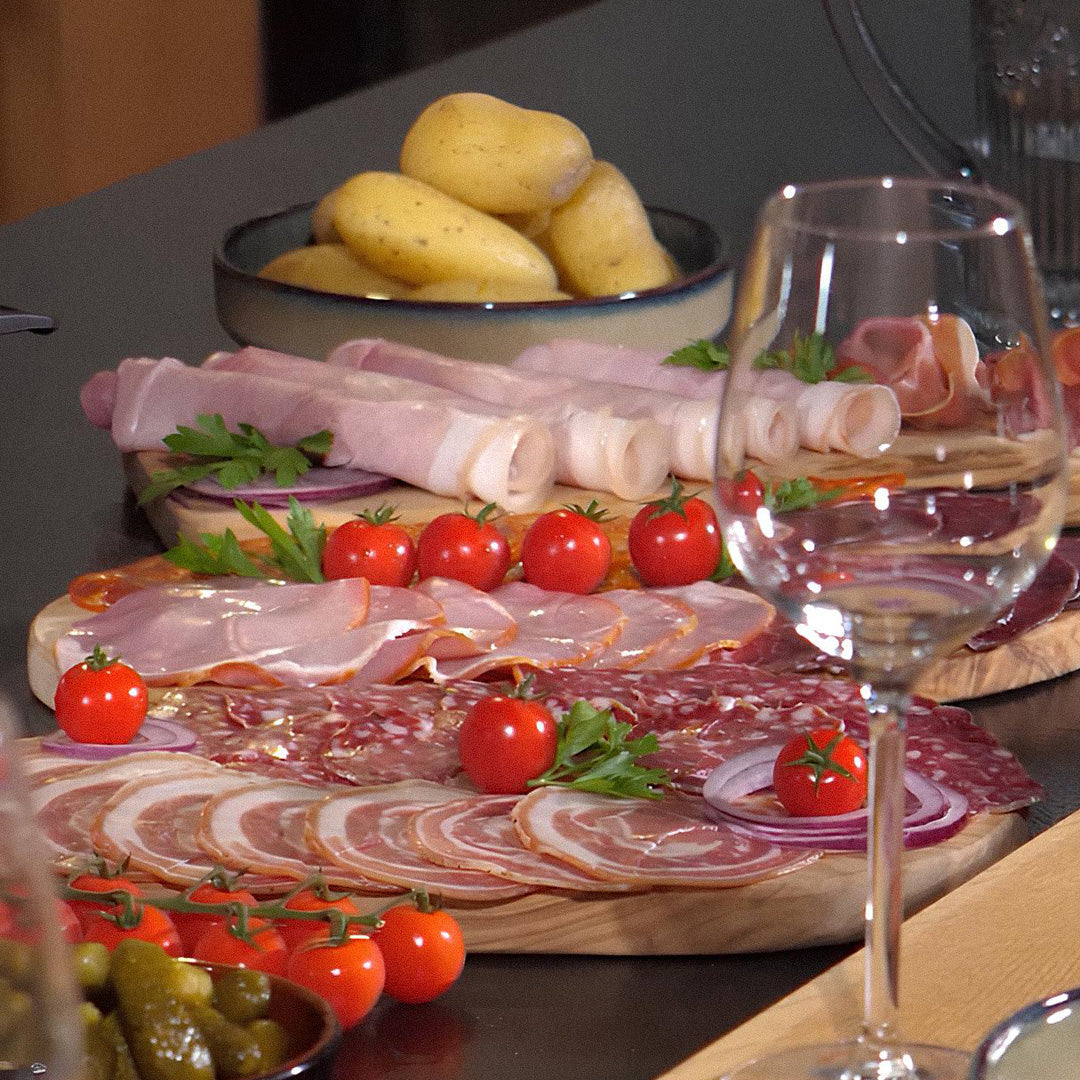 Maison Lascours Colis Plateau Raclette charcuterie 860 g