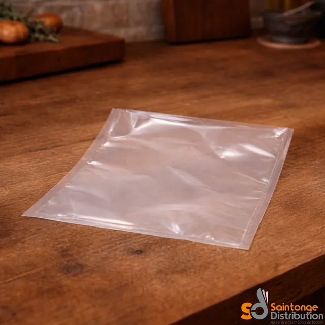 Sacs sous-vide 130x160 mm 90 microns paquet 100 cloche